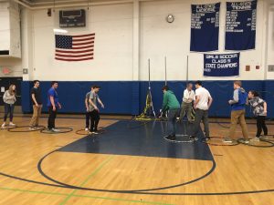 hoop team building for school groups